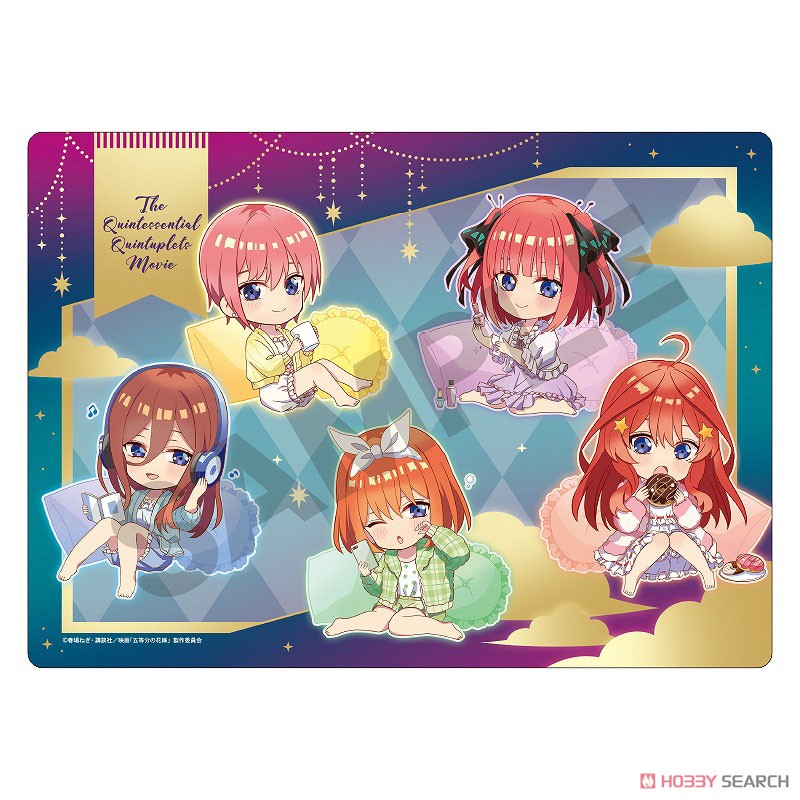 五等分の花嫁 下敷 ノビコロ (キャラクターグッズ) 商品画像1