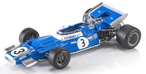 マトラ MS80 1969 イギリスGP ウィナー No,3 J.スチュアート (ミニカー)