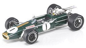 ブラバム BT24 1967 メキシコGP 2nd No,1 J.ブラバム (ミニカー)