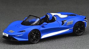 マクラーレン Elva マットブルー (ミニカー)