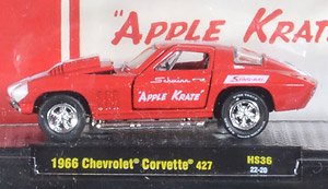1966 Chevrolet Corvette in Red (ミニカー)