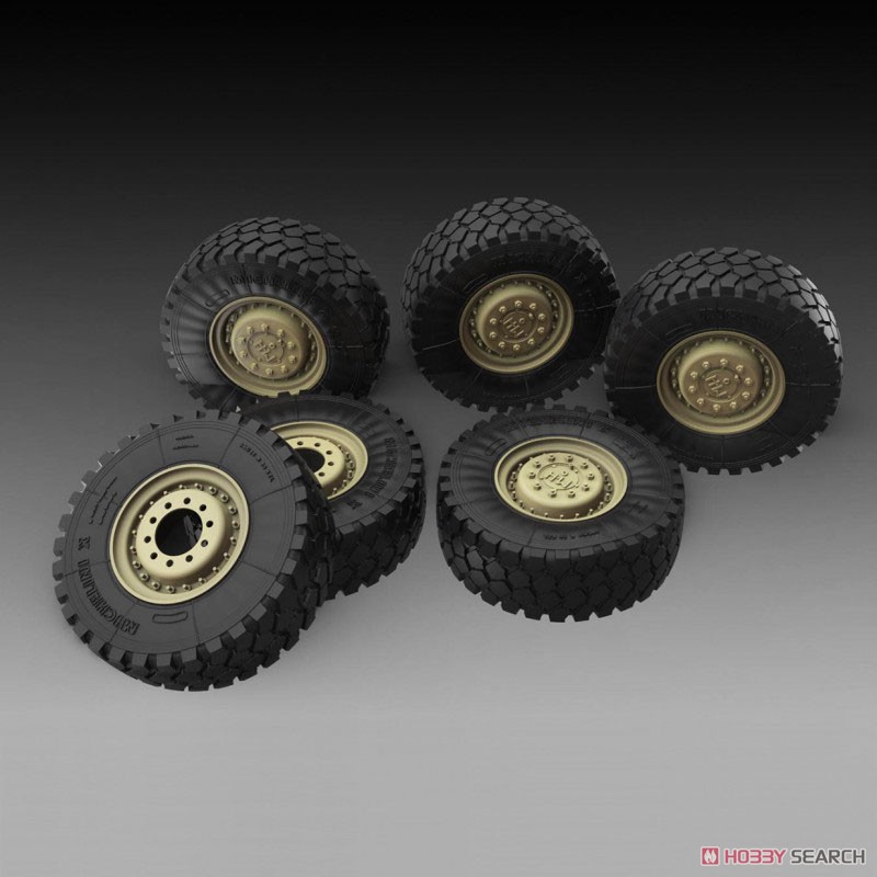 Cougar - 4 x 4 Sagged Wheels (for Panda Hobby) (Plastic model) Other picture1