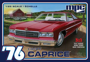 1976 Chevy Caprice w/Trailer (Model Car)