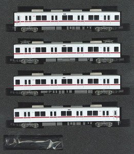 Tobu Type 10080 Style, Renewaled Car (Tobu Skytree Line, Rollsign Lighting) Four Car Formation Set (w/Motor) (4-Car Set) (Pre-colored Completed) (Model Train)