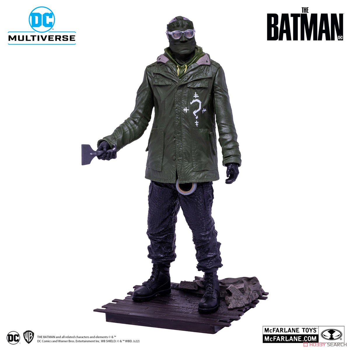 DC Comics - DC Multiverse: 12 Inch Posed Statue - The Riddler [Movie / The Batman] (Completed) Item picture1