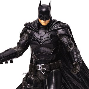 『DCコミックス』【DCマルチバース】12インチ・ポーズドスタチュー バットマン(バージョン2)［映画『THE BATMANーザ・バットマンー』］ (完成品)
