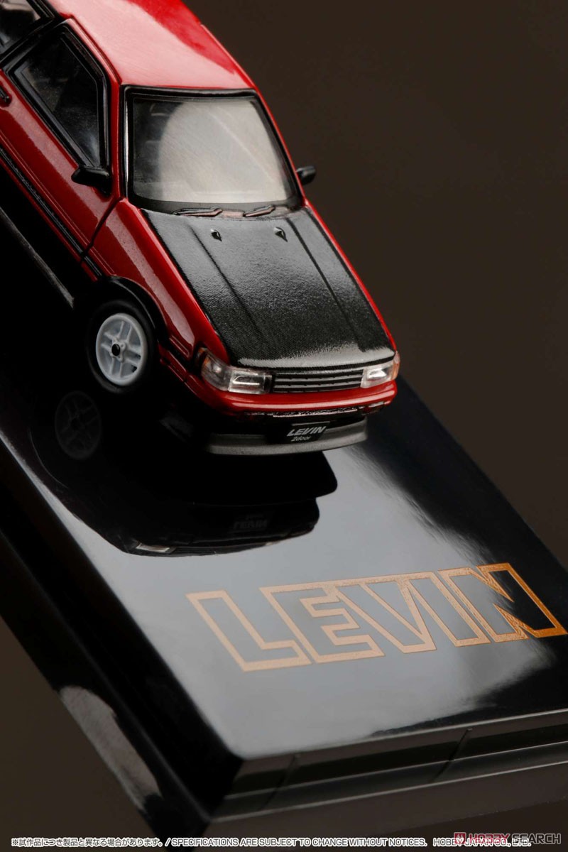 Toyota Corolla AE86 2door Tom`s Igeta Wheel Red / Black (Diecast Car) 商品画像5