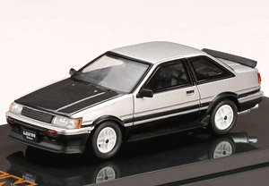 トヨタ カローラ AE86 2ドア TOM`S IGETA ホイール Silver / Black (ミニカー)