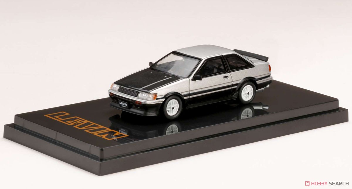 Toyota Corolla AE86 2door Tom`s Igeta Wheel Silver / Black (Diecast Car) 商品画像1