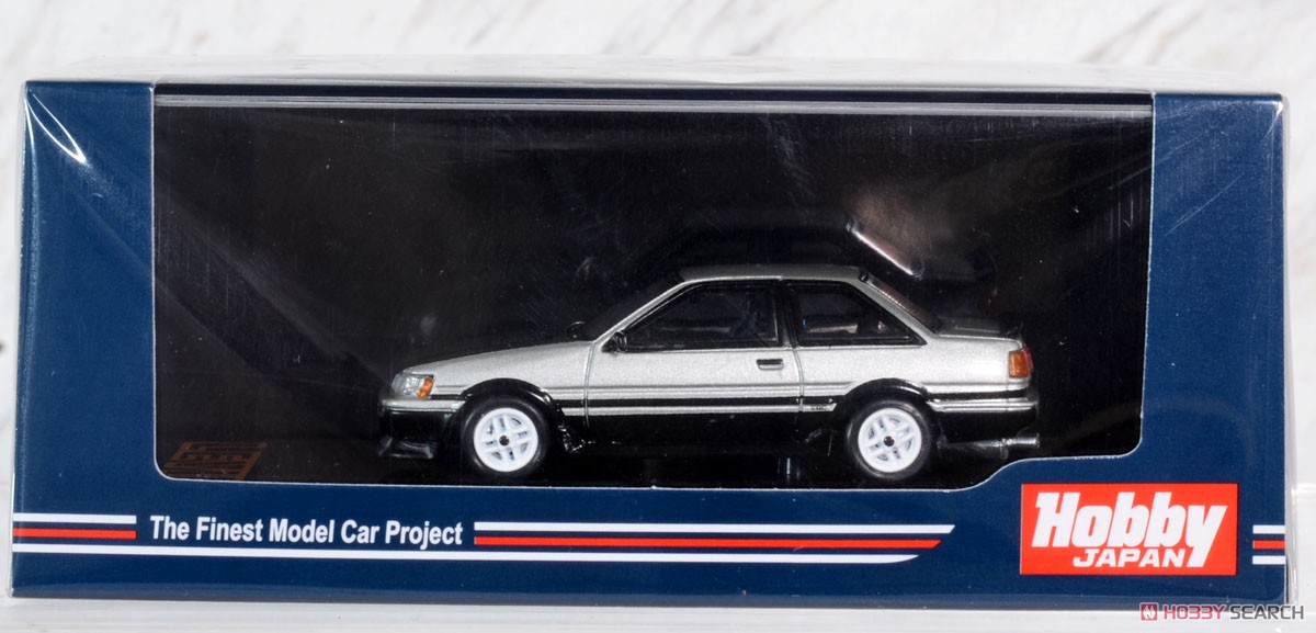 Toyota Corolla AE86 2door Tom`s Igeta Wheel Silver / Black (Diecast Car) パッケージ1