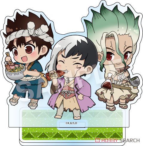 Eformed Dr. Stone Itsusho Acrylic Stand (Set of 7) (Anime Toy) Item picture4