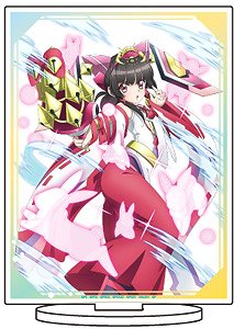 Chara Acrylic Figure [Senki Zessho Symphogear XD Unlimited] 23 Theta Formula Jabara Hakuto Shirabe Birthday ver. (Anime Toy)
