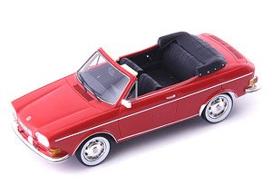 VW 411 L カルマン コンバーチブル 1968 レッド (ミニカー)