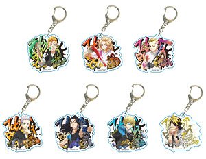 Trading Acrylic Key Ring Tokyo Revengers Paint Ver. (Set of 7) (Anime Toy)