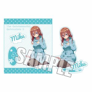 Acrylic Stand The Quintessential Quintuplets Season 2 Miku Nakano Lap Pillow Ver. (Anime Toy)