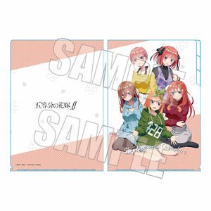 Clear File w/3 Pockets The Quintessential Quintuplets Season 2 Assembly A Lap Pillow Ver. (Anime Toy)