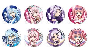 Trading Can Badge That Time I Got Reincarnated as a Slime Racing Ver. (Set of 8) (Anime Toy)