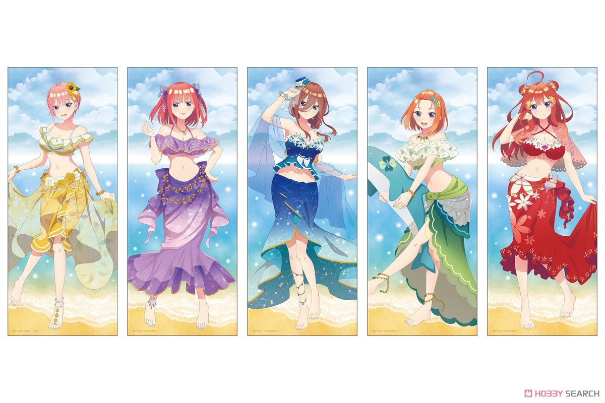 TVアニメ『五等分の花嫁∬』 描き下ろし等身大タペストリー (1)中野一花 (キャラクターグッズ) その他の画像1