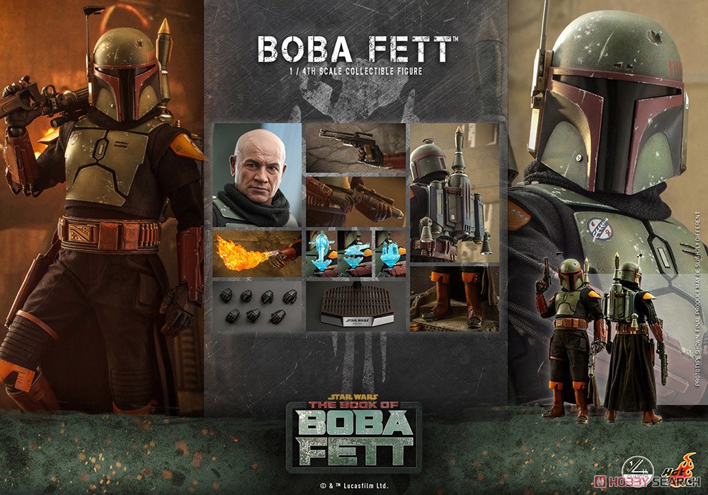 【銀行振込前入金】 【クオーター・スケール】 『ボバ・フェット/The Book of Boba Fett』 1/4スケールフィギュア ボバ・フェット (完成品) その他の画像18