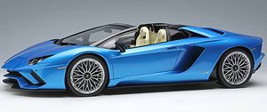 Lamborghini Aventador S Roadster 2017 Blu Aegir (Diecast Car)