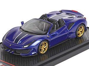 Ferrari 488 Pista Spider RHD Blue Tour De France (ミニカー)