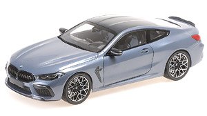 BMW M8 クーペ 2020 ブルーメタリック (ミニカー)