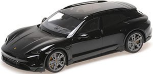ポルシェ タイカン クロス ツーリスモ ターボ S 2021 ブラック (ミニカー)