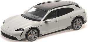 ポルシェ タイカン クロス ツーリスモ ターボ S 2021 チョーク (ミニカー)