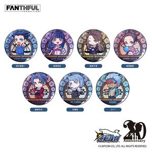 Ace Attorney Series Can Badge Set (Anime Toy)