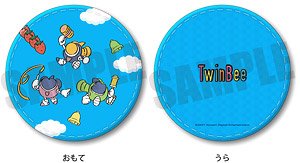 Konami Code 35th Anniversary PlayP Round Shape Coin Case TwinBee (Anime Toy)