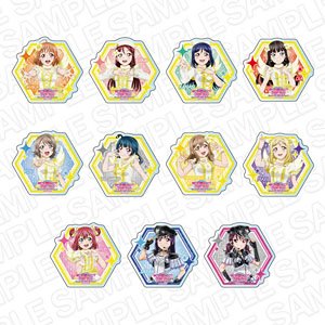 Love Live! Sunshine!! Acrylic Badge Next Sparkling!! & Believe again Ver. (Set of 11) (Anime Toy)