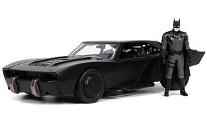DC Comics - 1/24 Scale Die Cast Vehicle: Batmobile & Batman [Movie / The Batman] (Completed)