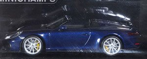 ポルシェ 911 (991) スピードスター 2019 ブルーメタリック (ミニカー)