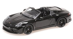 ポルシェ 911 (991) スピードスター 2019 ブラック (ミニカー)