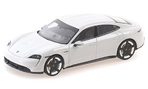 ポルシェ タイカン ターボ S 2020 ホワイトメタリック (ミニカー)