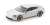Porsche Taycan Turbo S 2020 White Metallic (Diecast Car) Item picture1