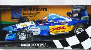 Benetton Renault B195 - Michael Schumacher - Winner French GP 1995 (Diecast Car)