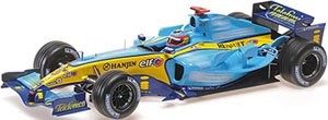 ルノー F1 チーム R25 フェルナンド・アロンソ バーレーンGP 2005 ウィナー (ミニカー)