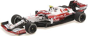 アルファ ロメオ レーシング オーレン C41 アントニオ・ジョビナッチィ アブダビGP 2021 チーム離脱最終レース仕様 (ミニカー)