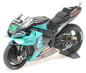 ヤマハ YZR-M1 `チーム ペトロナス ヤマハ SRT` フランコ・モルビデリ モトGP 2021 (ミニカー)