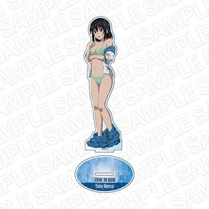 Strike the Blood Final Big Acrylic Stand Yukina Himeragi Changing Clothes Ver. (Anime Toy)