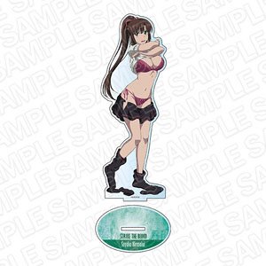 Strike the Blood Final Big Acrylic Stand Sayaka Kirasaka Changing Clothes Ver. (Anime Toy)