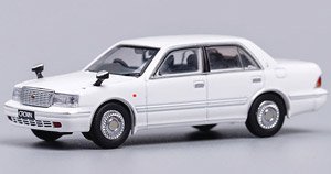 トヨタ クラウン JZS155 RHD ホワイト (ミニカー)