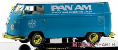 1960 VW Delivery Van `PAN AM` - Turquoise (ミニカー) その他の画像1