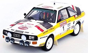 アウディ スポーツ クアトロ 1984年アルスターラリー 優勝 #1 Walter Rohrl / Christian Geistdorfer (ミニカー)