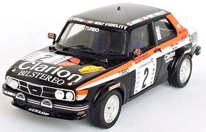 サーブ 99 1980年Boucles de Spa 優勝 #2 Stig Blomqvist / Bjorn Cederberg (ミニカー)