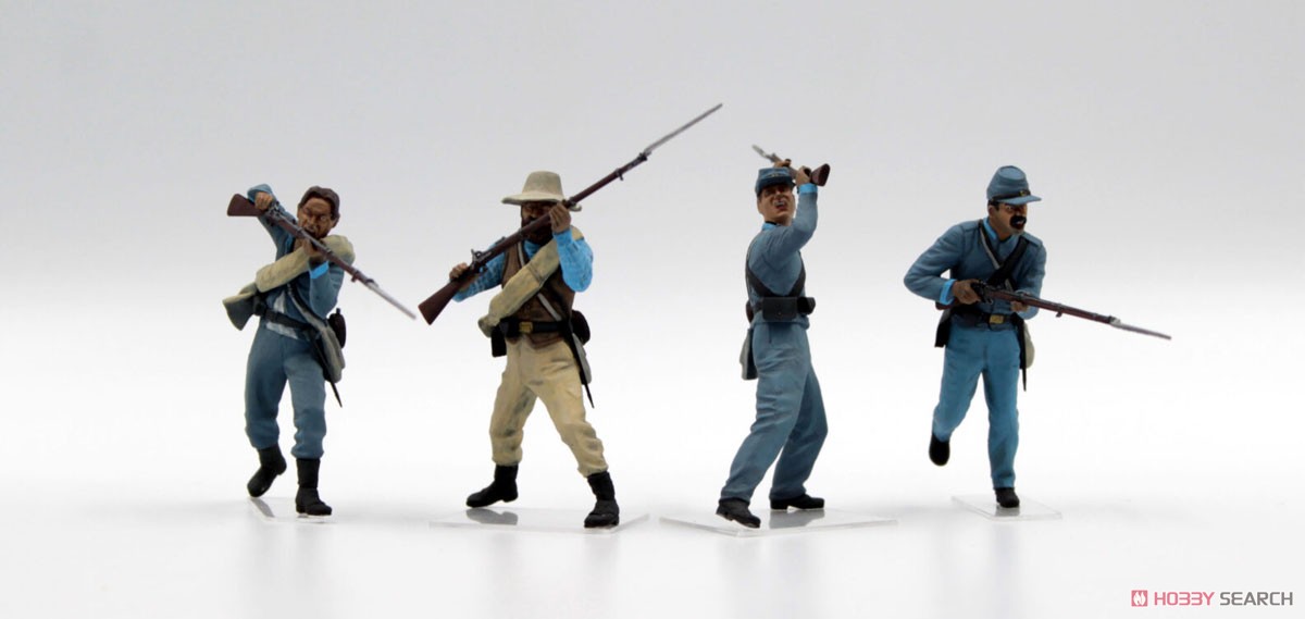 American Civil War Confederate Infantry Set #2 (Plastic model) Item picture1