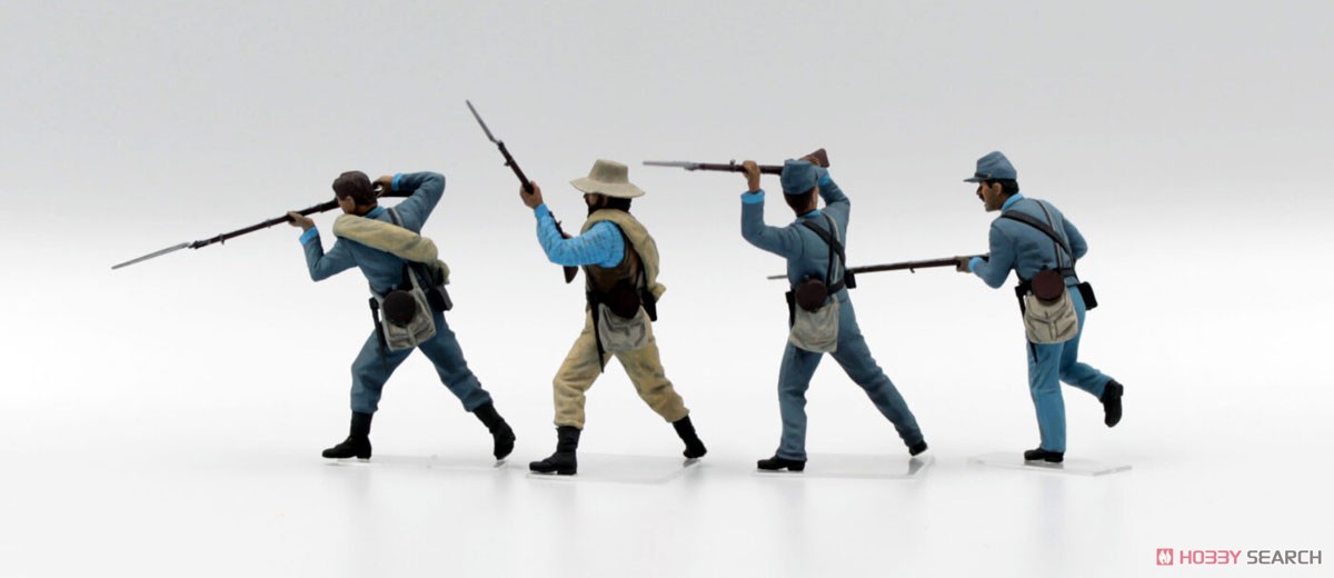 American Civil War Confederate Infantry Set #2 (Plastic model) Item picture2