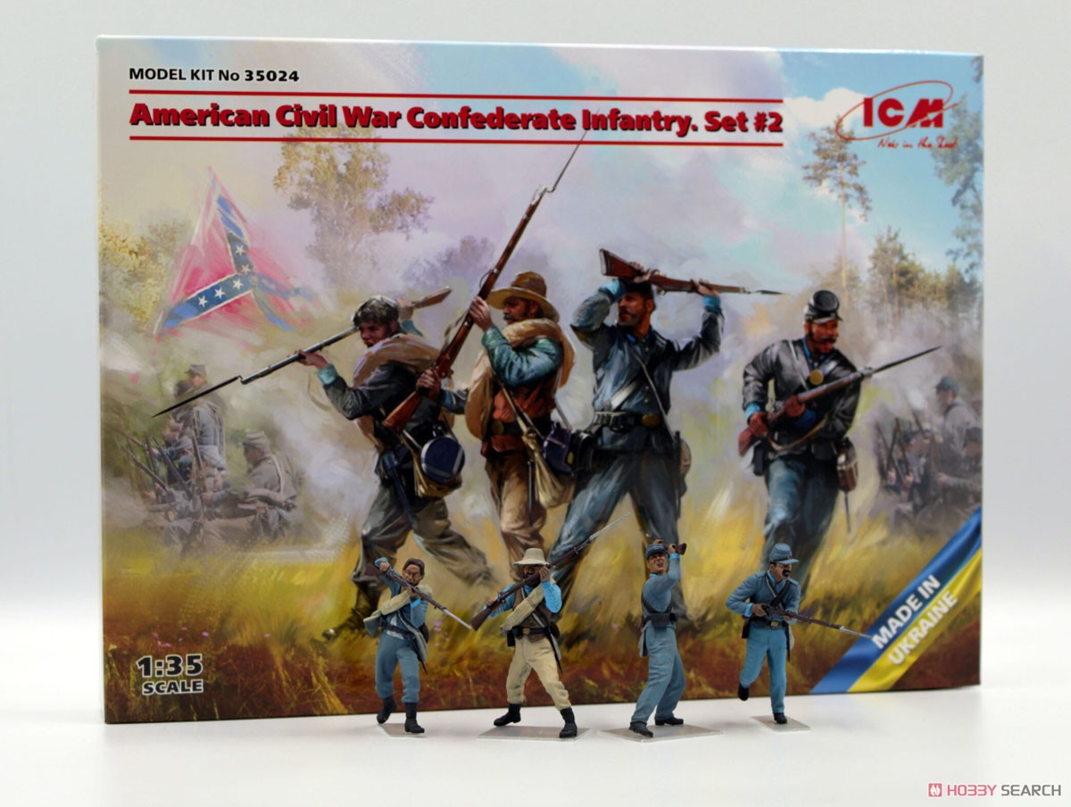 American Civil War Confederate Infantry Set #2 (Plastic model) Other picture8