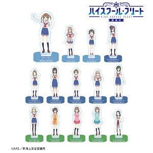 High School Fleet the Movie Trading Mini Acrylic Figure Ver.A (Set of 14) (Anime Toy)